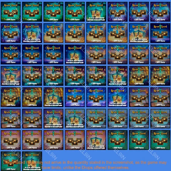 💫RavenQuest🔥Twitch Drops💥60 items + 🎁