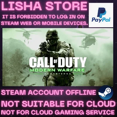 Call of Duty 4 Modern Warfare 2007 Steam Offline Paypal