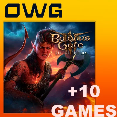 🔥Baldur´s Gate 3 Deluxe + 10 ТОП ИГР XBOX АККАУНТ