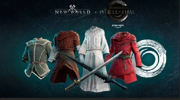 🔥NEW WORLD: Aeternum✦TWITCH DROPS SKINS✦140+ ITEMS +🎁