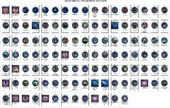 🔥Sea of Thieves✦TWITCH DROPS✦SKINS✦115+ ITEMS +GIFT 🎁