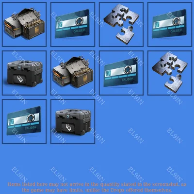 👾Caliber🧨Twitch Drops✨10 items + 🎁