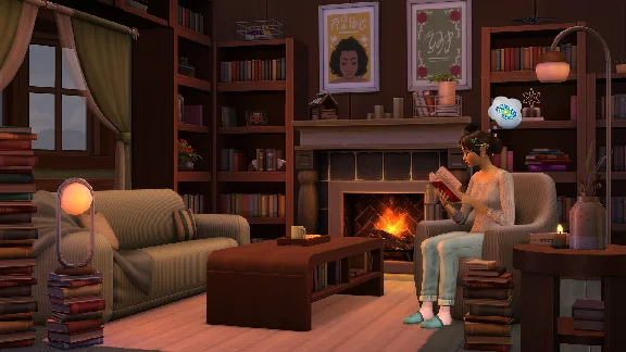 ⭐ The Sims 4 - Book Nook Kit DLC EA App Key 🔑GLOBAL (N