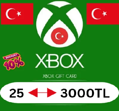 🔻Xbox⚡Gift Card⚡↘️(25_3000)↗️(TURKEY)🇹🇷🇹🇷