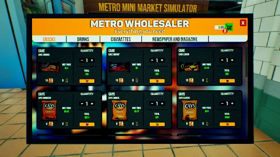 Metro Mini Market Simulator STEAM GIFT RUSSIA 🇷🇺