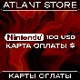 Nintendo eShop gift card 100 USD $