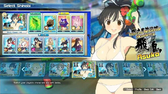 ⭐ Senran Kagura Peach Beach Splash Steam Key 🔑EUROPE
