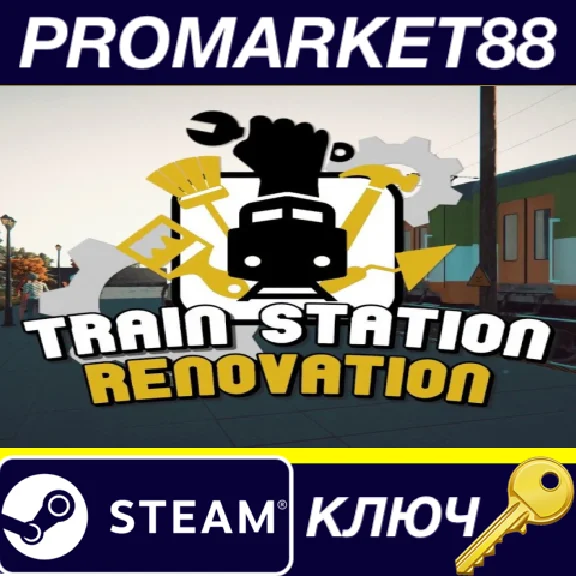 ⭐ Train Station Renovation EU Steam Key 🔑EUROPE