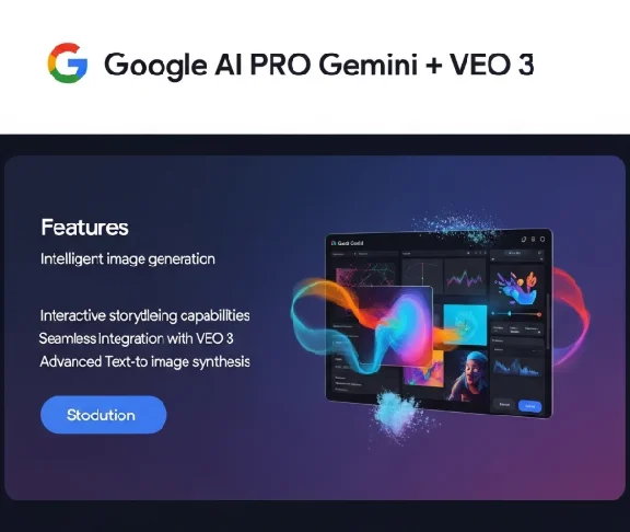 Gemini Google AI PRO + VEO 3 + FLOW| 1,000 AI Credits