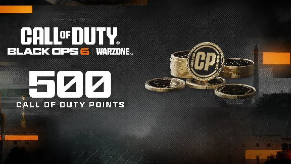 500 Black Ops 6 or Call of Duty Warzone Points XBOX