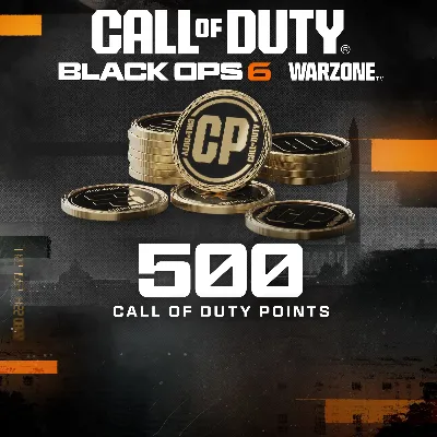 500 Black Ops 6 or Call of Duty Warzone Points XBOX