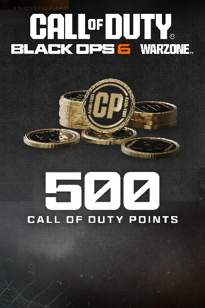500 Black Ops 6 or Call of Duty Warzone Points XBOX