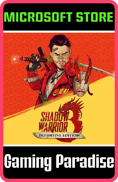 SHADOW WARRIOR 3: DEFINITIVE EDITION PC (WIN) KEY/CODE