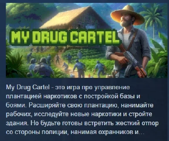 My Drug Cartel АВТОДОСТАВКА STEAM РОССИЯ