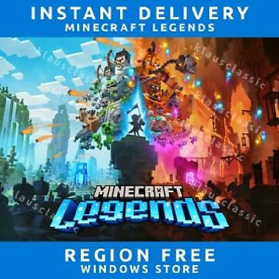 Minecraft Legends  Microsoft Store (PC) INSTANT PayPal