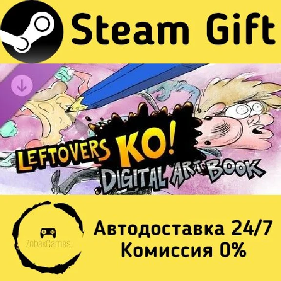 🚀 Leftovers KO! - Digital Artbook 🤖 Steam Gift АВТО
