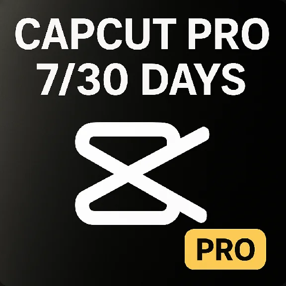 🔥Capcut Pro Личный аккаунт ДОСТАВКА 7/30ДНЕЙ ✅