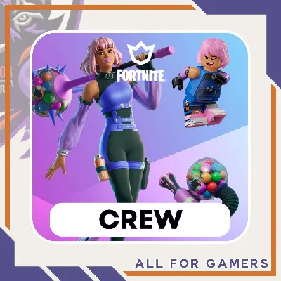 💠FORTNITE CREW 1 MONTH✦Battle Pass + 1000 V-Bucks +🎁