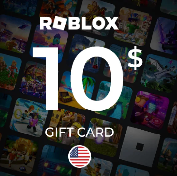 ROBLOX 10$ USD/800 Robux Gift Card (USA accounts only)