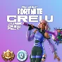 FORTNITE CREW 1 MONTH ALL BATTLE PASSES + 1000 V-BUCKS