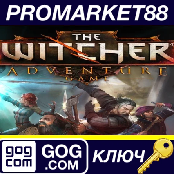 ⭐ The Witcher Adventure Game GOG Key 🔑 GLOBAL (NO TR)