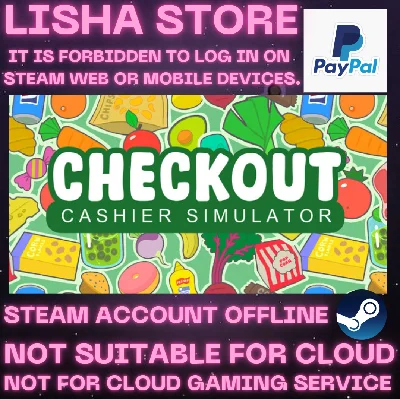 Checkout Cashier Simulator Steam Offline Paypal