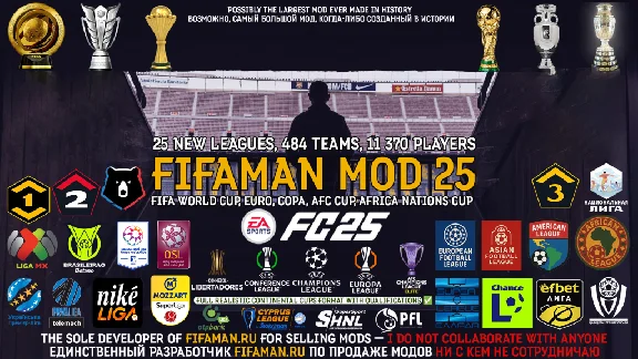 FIFAMAN MOD 25 v1.2 TU 15 EA FC 25 RPL