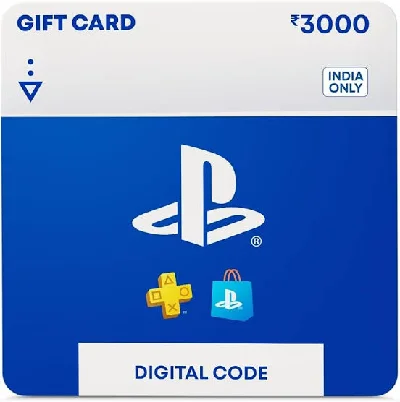 🤾‍♀️ PlayStation Gift 🎁 Card ИНДИЯ [3000 ₹ INR] 🇮🇳