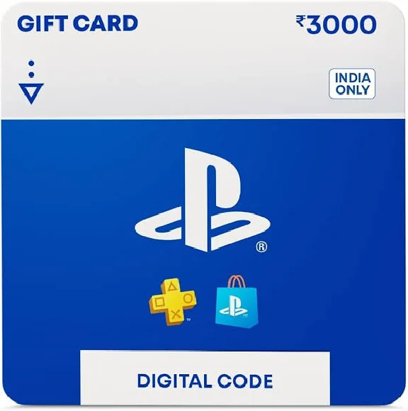 🤾‍♀️ PlayStation Gift 🎁 Card ИНДИЯ [3000 ₹ INR] 🇮🇳
