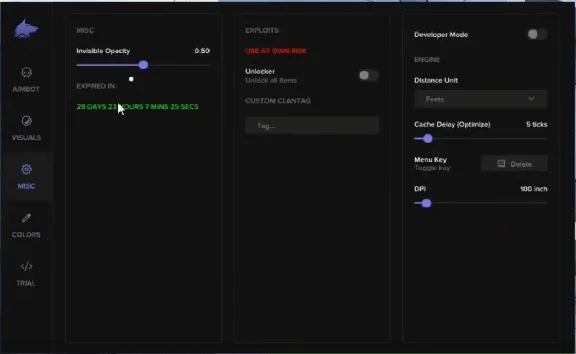 Cheat Fecurity for Call of Duty BO6, WZ, MW2, DMZ