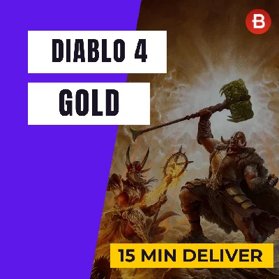 Золото Diablo 4 Gold. Быстрая доставка Диабло 4 золото