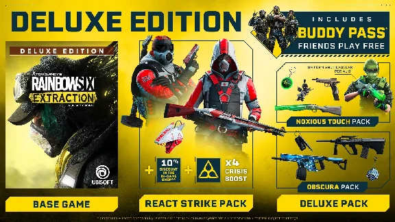 ⭐ Tom Clancy´s Rainbow Six Extraction Deluxe Edition US