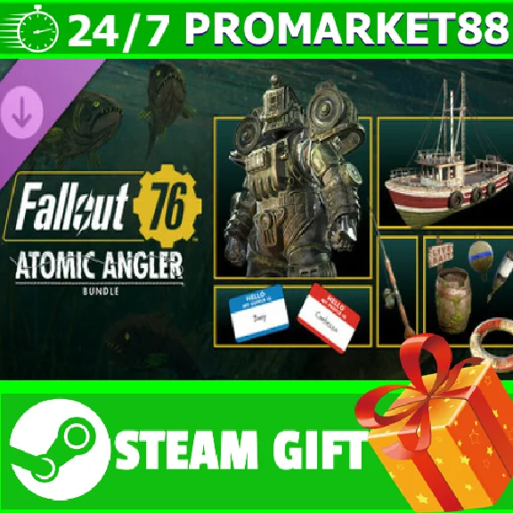 ⭐️ALL COUNTRIES⭐️ Fallout 76 Atomic Angler Bundle STEAM