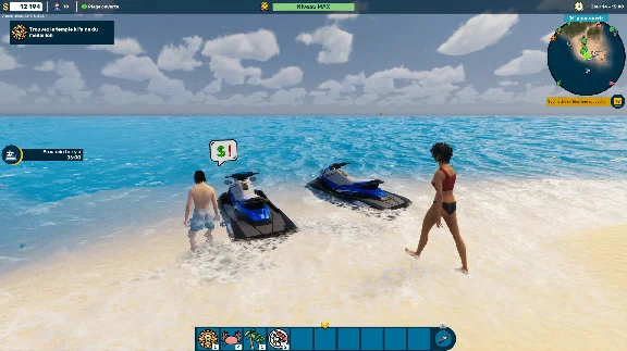 ⭐ Paradise Beach Simulator PC Steam Key 🔑 GLOBAL (NO T