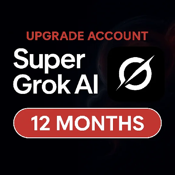 UPGRADE SUPERGROK ACCOUNT 1-12 MONTHS