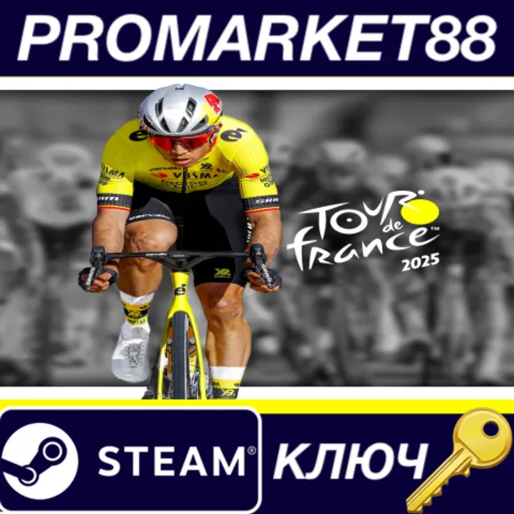 ⭐ Tour de France 2025 PC Steam Key 🔑 GLOBAL (NO TR)