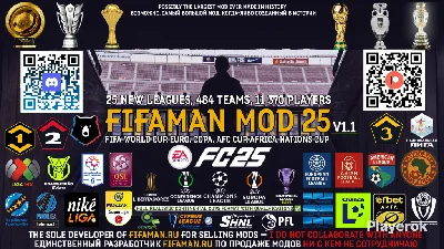 FIFAMAN MOD 25 — The Ultimate Expansion for FC25 v1.2!