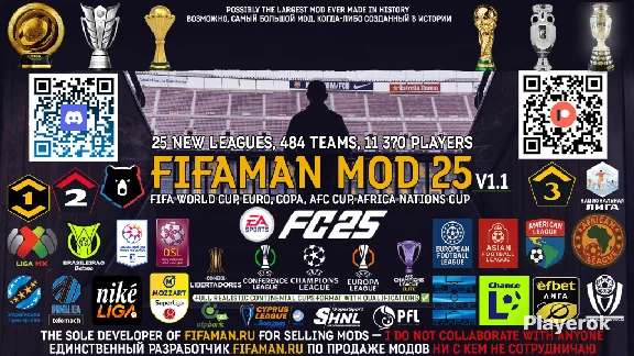 FIFAMAN MOD 25 — The Ultimate Expansion for FC25 v1.2!