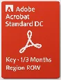 ADOBE ACROBAT STANDARD DC KEY 🔑  1/3 Months ROW