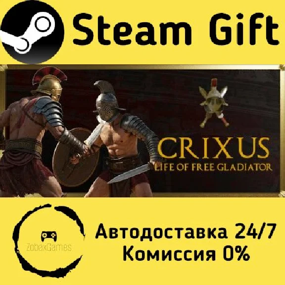 🚀 CRIXUS: Life of free Gladiator 🤖 Steam Gift AUTO