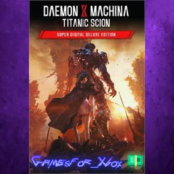 ☀️Daemon X Machina Titanic Scion - Super Digital D XBOX