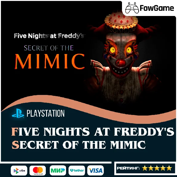 ✅ Five Nights at Freddy´s: Secret of the Mimic 🔵PS5🚀