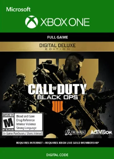 CALL OF DUTY: BLACK OPS 4 - DELUXE XBOX X|S KEY