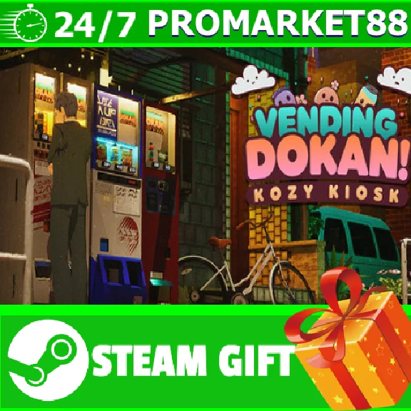 ⭐️ALL COUNTRIES⭐️ Vending Dokan! Kozy Kiosk STEAM GIFT