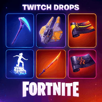 FORTNITE | TWITCH DROP | 21 ITEMS/SKINS/WRAPS
