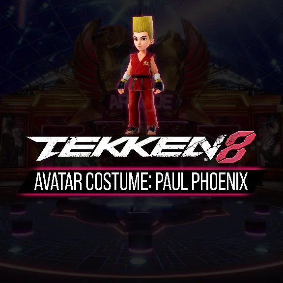 TEKKEN 8  Avatar Costume Paul Phoenix Set