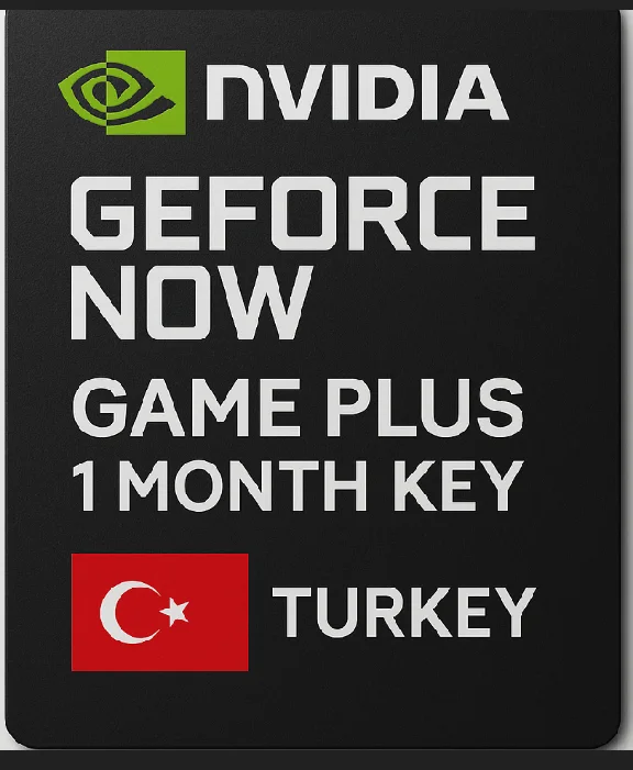 Nvidia GeForce Now Game Plus 1 Month Key - TURKEY