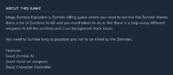 🔑 MEGA ZOMBIE EXPLOSION (STEAM KEY GLOBAL / ROW) 🔑