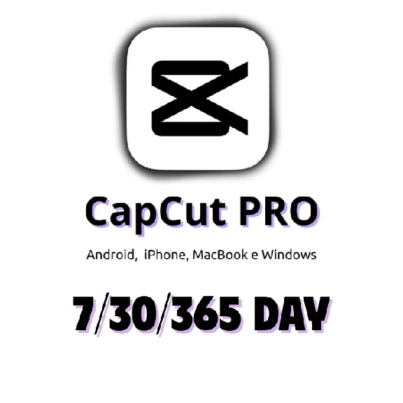 Capcut Pro 7/30/365 день