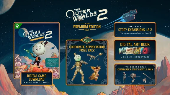 🟢🔥THE OUTER WORLDS 2 PREMIUM EDITION XBOX+ПК КЛЮЧ